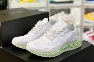 Alternative view of Giày Adidas ZX 2K 4D 'Triple White' FW2002