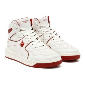 Alternative view of Giày Valentino Garavani One Stud White Red Sneakers WY2S0E63NWNR81