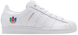 Giày Adidas Wmns Superstar 'White Real Magenta'  FW3694