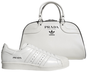 Giày Adidas Prada x Superstar 'Core White' & Bag Bundle FW6683
