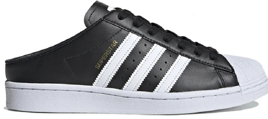 Giay Adidas Originals Superstar Mule Black White FX0528 Authentic Shoes