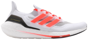 Giày Adidas UltraBoost 21 'White Solar Red' FZ1925