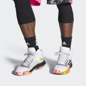 Alternative view of Giày Adidas Marquee Boost 'White Black Active Gold' G26212