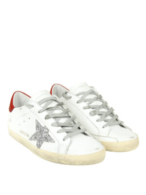 Alternative view of Giày Golden Goose 'White Red' G33WS590H16