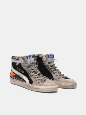 Alternative view of Giày Golden Goose 'Black orange' G35WS595-A37