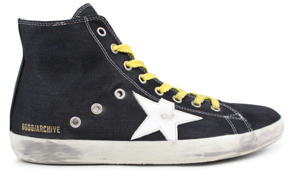 Giày Golden Goose Francy Black GARMS591-B13