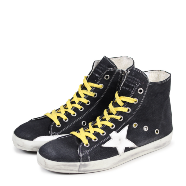 Giày Golden Goose Francy Black GARMS591-B13 - Hình ảnh 2