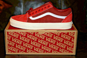 Alternative view of Giày Vans J.Crew x Old Skool 'Red' VN0A38G1RC3