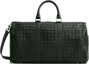 Tui Bottega Veneta Medium Intrecciato Duffle 'Dark Green' 650066V2E413009