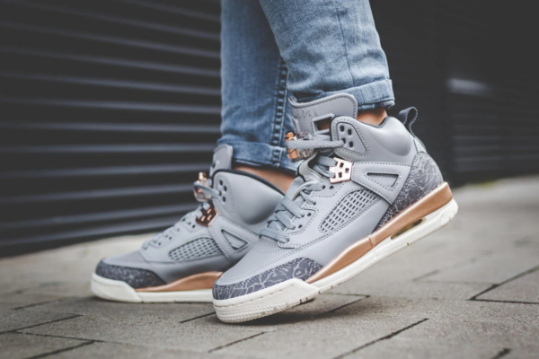 Giày Nike Jordan Spizike GS 'Wolf Grey' 535712-018 - Hình ảnh 3