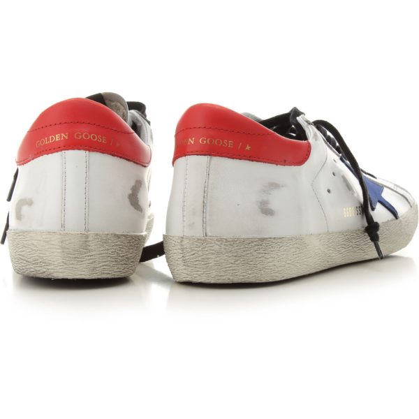 Giày Golden Goose Superstar 'White Blue' GMF00101-F000348-10281 - Hình ảnh 4