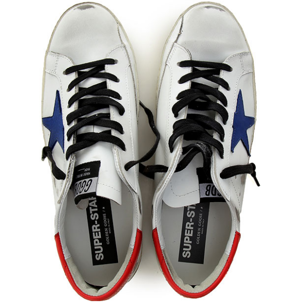 Giày Golden Goose Superstar 'White Blue' GMF00101-F000348-10281 - Hình ảnh 3