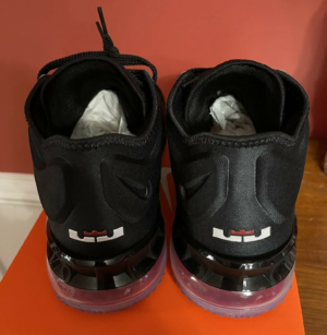 Alternative view of Giày Nike LeBron 18 Low 'Bred' CV7562-001