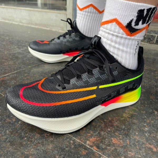 Giày Nike Zoom Fly 4 'Black Green Orange' DQ4993-010 - Hình ảnh 3