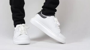 Alternative view of Giày Domba High Point White Black H-9111