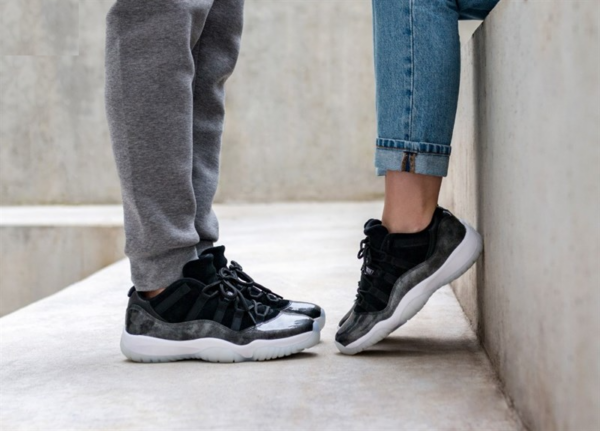 Giày Nike Air Jordan 11 Retro Low 'Barons' 528895-010 - Hình ảnh 3