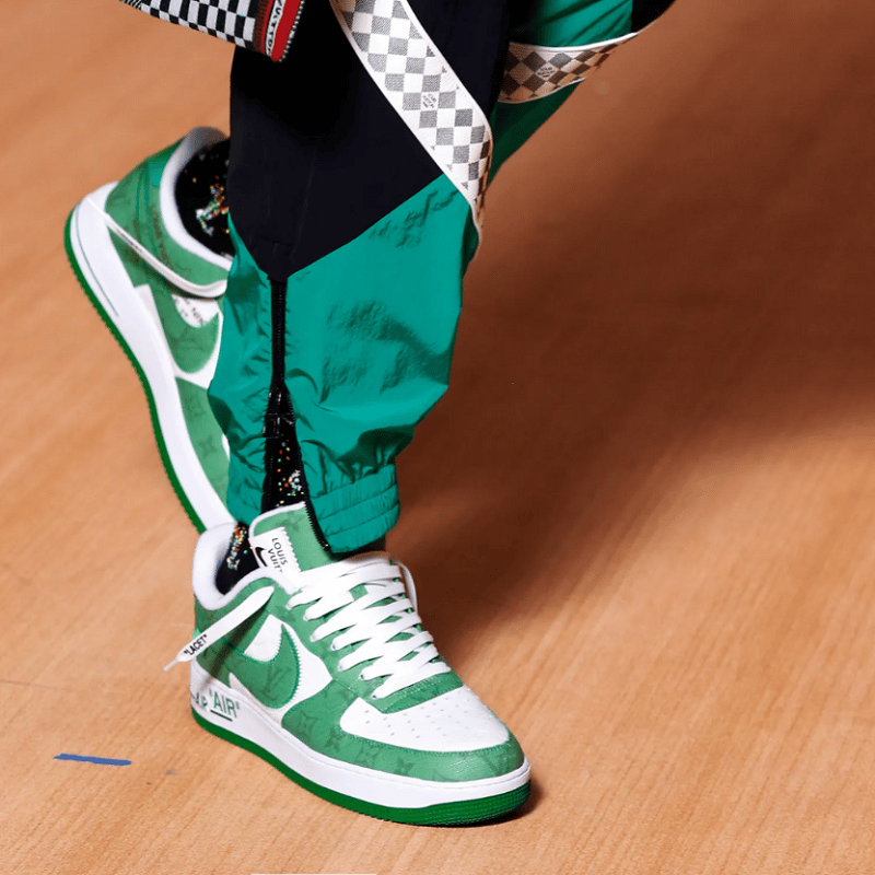 Giày Nike Air Force 1 Low Louis Vuitton LV Green Siêu Cấp
