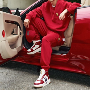 Giay MLB Chunky Liner High New York Yankees 'Red' 3ASXCB12N-43WIS