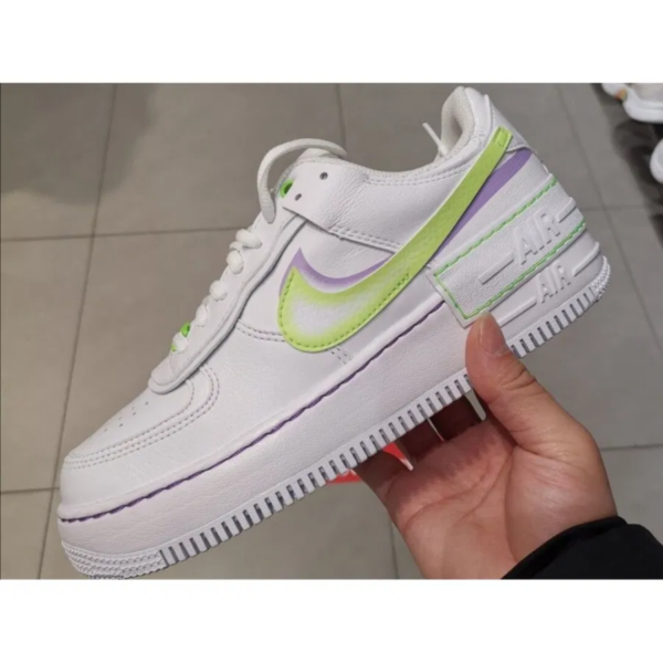 Giày Nike Wmns Air Force 1 Shadow 'White Electric Green' DD9684-100 - Hình ảnh 6