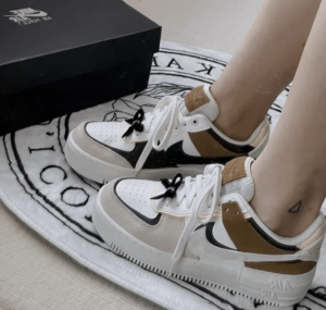 Giay Nike Air Force 1 Shadow ‘Black Bow’ FB1857-111