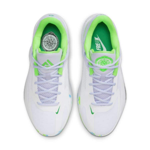 Giày Nike Zoom Freak 4 EP 'White Oxgen' DJ6148-101 - Hình ảnh 8