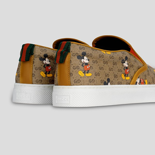 Disney x Gucci GG Supreme Slip-On