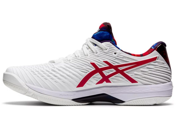 Giày Tennis Asics Wmns Solution Speed FF 2 LE 'White Classic Red' 1041A286-110 - Hình ảnh 2