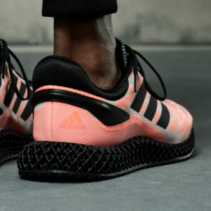 Giay Adidas 4D Runner 'Black Signal Coral' FW6839