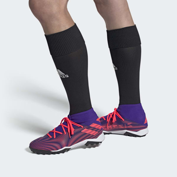 Giày Adidas Nemeziz 3 TF 'Tension Tape Energy Ink Signal Pink' EH0517 - Hình ảnh 2