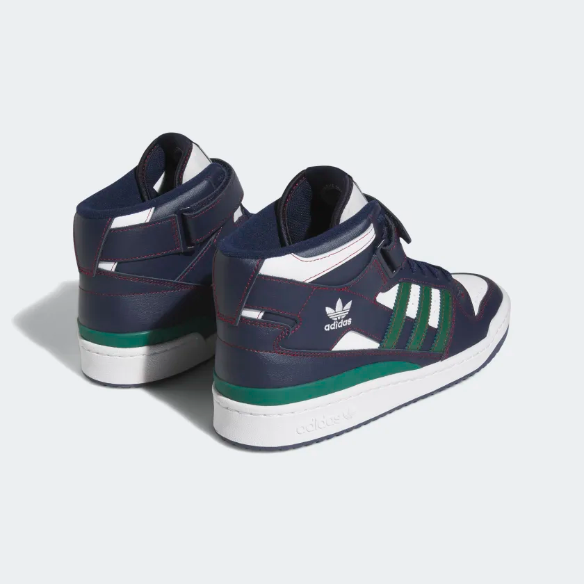 Giay Adidas Original Forum Mid 'Collegiate Navy Green' H03810