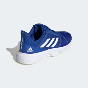 Giay Tennis Adidas CourtJam Bounce 'White Blue' EF2477