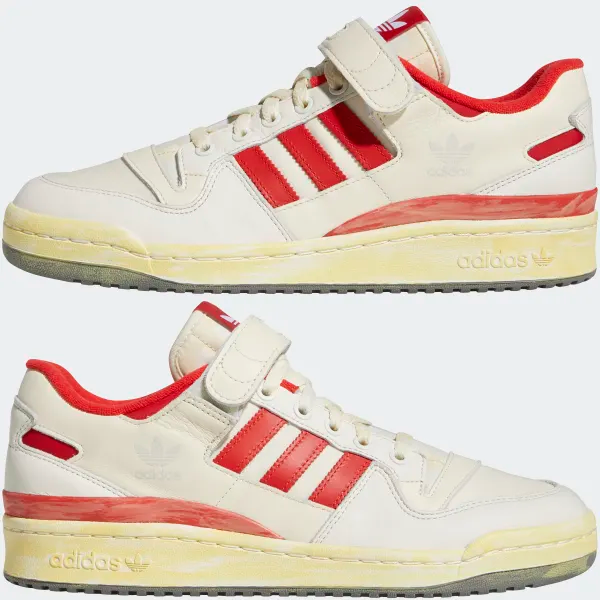 Giày Adidas Forum 84 Low AEC 'White Red' HR0557 - Hình ảnh 6