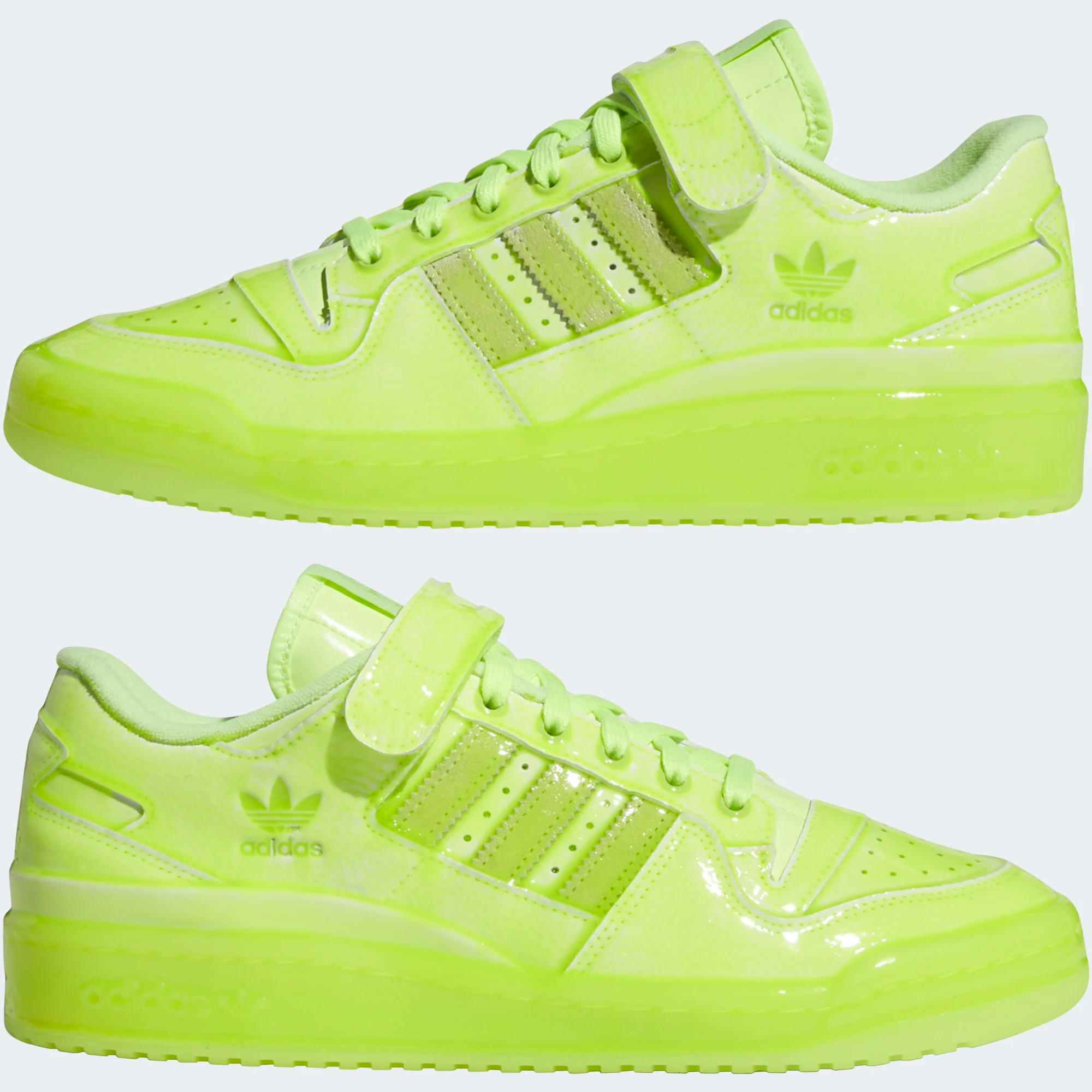 Giày Adidas Jeremy Scott x Forum Low 'Dipped Yellow Fluorescent' GZ8817 - Ảnh 2