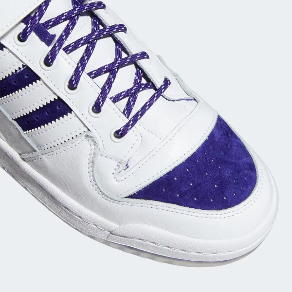 Giày Adidas Donovan Mitchell x Forum Low 'Collegiate Purple'  GY8287 - Hình ảnh 4
