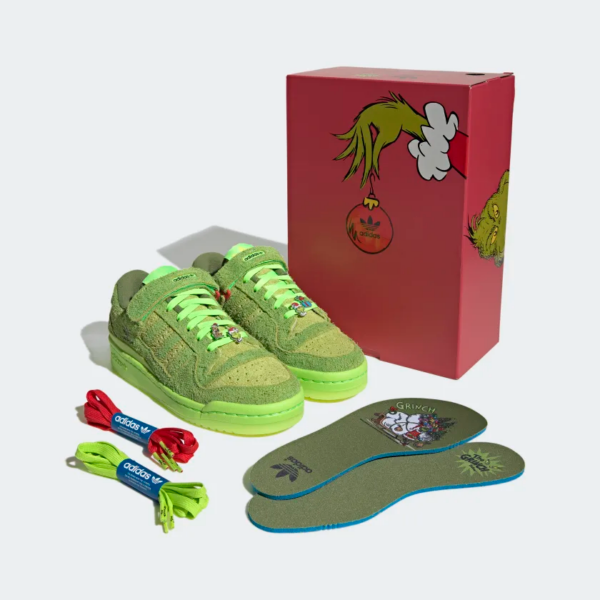 Giày Adidas Forum Low 'The Grinch' ID4315 - Hình ảnh 7