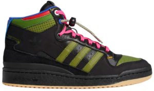 Giày Adidas Forum Mid RT Hebru Brantley 'Black' GZ4396
