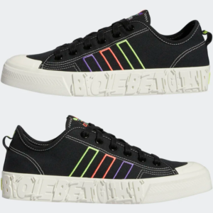 Giay Adidas Nizza Lo Pride 'Black' GX6391