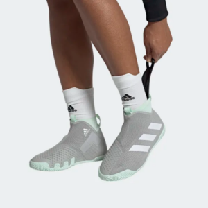Giay Tennis Adidas Stycon Laceless 'Grey Green' EG2211