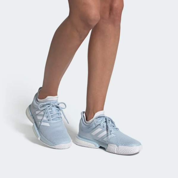 Giày Tennis Adidas SoleCourt Parley 'Cloud White' EG7694 - Hình ảnh 2