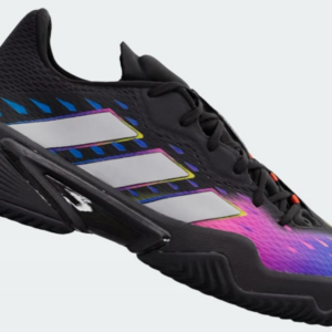 Giay Tennis Adidas Baricade 'Black Silver Red' GY1445