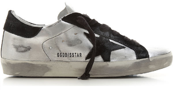 Giày Golden Goose Superstar Low Top 'Silver' GWF00101-F000312-60246