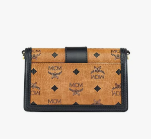 Alternative view of Túi MCM Gretl Crossbody in Gold Studded Visetos MWRCSVI01CO001