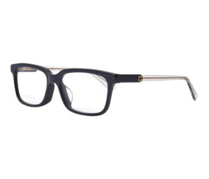 Alternative view of Kính Gucci Black Plastic Rectangle Eyeglasses GG0557OJ-003