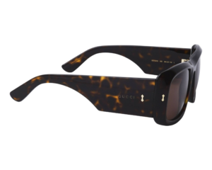 Alternative view of Kính Gucci Rectangular Men's Sunglasses 'Brown' GG1080S-002-56