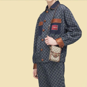 Tui Gucci 1955 Horsebit Jumbo GG Mini 'Beige' 625615-UKMBG-2572