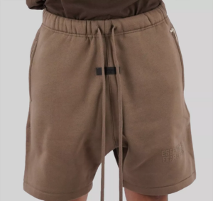 Quan Fear Of God Essentials Sweatshorts 'Wood'