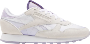 Giay Reebok Classic Leather x MadWoman 'White Purple Oasis' GW3828