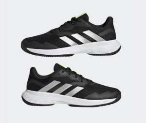 Giay Adidas Tennis Courtjam Control 'Black White' GW4225
