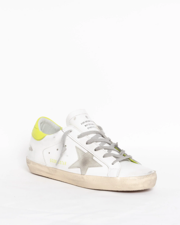 Giày Golden Goose Supper Star 'White Yellow' GWF00101 F002591 10915 - Hình ảnh 2