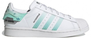 Giày Adidas Superstar 'White Green' GX2974